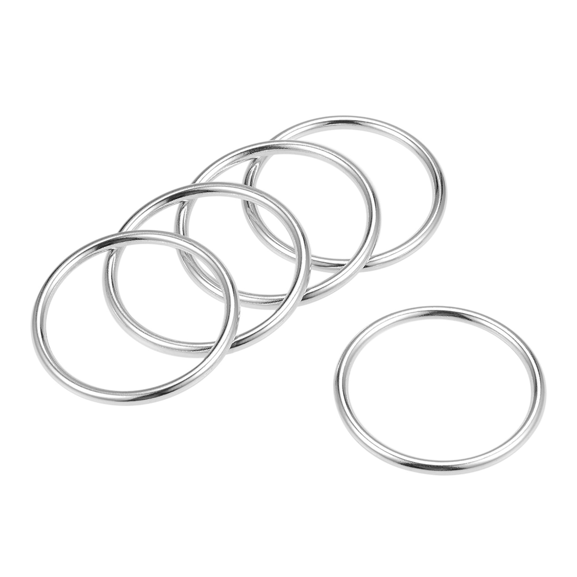 Split Rings Stainless & Zinc size 0-8 