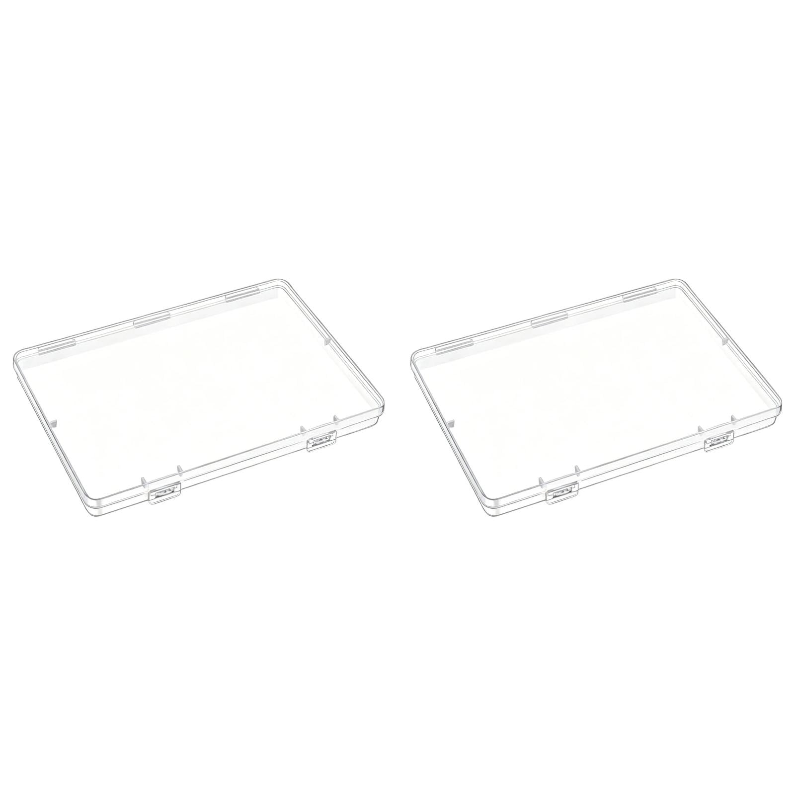 Clear Flat Breast Milk Freezer Storage Organizer Tray, Space-Saving Reusable Breastmilk Bag Container, Refrigerator Freezer Organizer for Breastfeeding Milk Pouches and Baby Food Storage,Clear