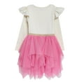 thumbnail image 2 of Disney Princess Tutu Dress for Girls  Glittery Layered Tutu Party Outfit Pink, 3T, 2 of 2