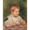 thumbnail image 3 of Renoir, Pierre-Auguste 12x14 Black Modern Framed Museum Art Print Titled - Jacques Fray As A Baby, 3 of 5