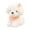 White, variant on StlyGar Cuddlesome Pals – Fluffy Puppy Plush Toys with Scarves for Kids & Dog Lovers