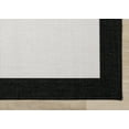thumbnail image 4 of Rug Branch Contemporary Border Black Indoor Area Rug - 5' x 8', 4 of 8