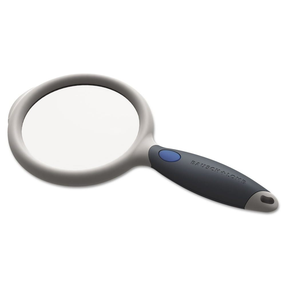 Bausch & Lomb® Handheld Led Magnifier, Round, 4" Dia.