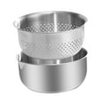 thumbnail image 3 of CarpNettore Drain Basket Compact Multifunction Washing Bowl for Strawberry Cherry Grapes L, 3 of 9