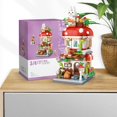 thumbnail image 5 of SKQIT Mini City Shop Street View Building Blocks Model Set,Simulation Architecture Collection Particle Construction Building Bricks Toy,Home Decoration, 5 of 7