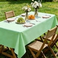 thumbnail image 7 of Minzimin Plastic Table Cloth Disposable 3 Pack 54x108 Inch  Table Cover | Rectangular Table Cloth Leakproof Party Tablecloth Disposable Decorative for Weddings Picnic Shower Birthday Wedding BBQ, 7 of 7