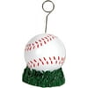 50841 Baseball Photo And Balloon Holder-1 Pc, 6 Ounces, White/Red/Green