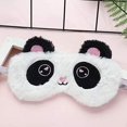thumbnail image 2 of Antifaz 3D animal esponjoso para dormir, viajar, transpirable S, 2 of 4