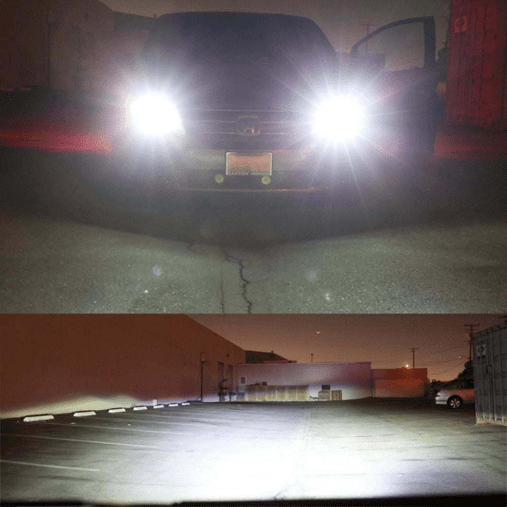2x H11/H8 LED Fog Light Premium White For Chevrolet Malibu Dodge Ford GMC Honda Jeep Nissan Toyota