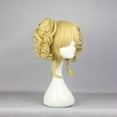thumbnail image 3 of Unique Bargains Wigs for Women 14" Gold Tone Wigs with Wig Cap Synthetic Fibre, 3 of 6