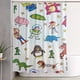thumbnail image 1 of Cortina de ducha de Toy Story con dibujos animados, cortinas de ducha para baño con 12 ganchos, impermeable, lavable, poliéster, juego de decoración para el baño, 60 x 72 pulgadas, hierro, 1 of 8
