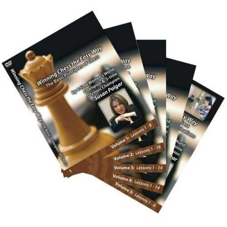 Winning Chess the Easy Way with Susan Polgar, 10 Volume Set (Best Way To Win Chess)