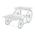 thumbnail image 1 of Tnarru 2 Tier Serving Tray 2 Layer Fruit Plate Holder Multipurpose Candy Cake Display Stand Wedding Cake Stand for Party Living Room square, 1 of 8