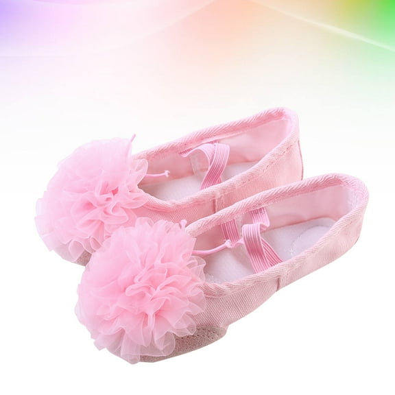 COSMOBETTY 1 Pair Pink Girls Ballet Flats for Comfortable and Stylish Dancing