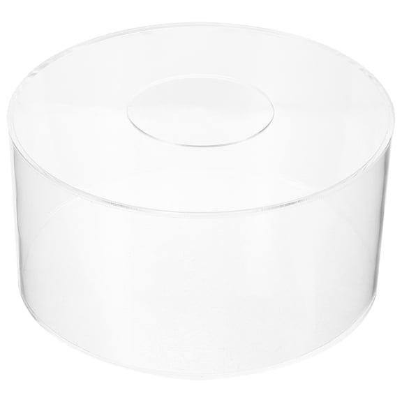 Houderco Cake Storage Case Acrylic White For Party Planners 1Pack