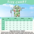 thumbnail image 4 of Alaiyaky Women's Floral Blouse Casual Button Down Short Sleeve Aloha Tropical Hawaiian Summer Beach Shirt and Shorts Sunglasses Set Cover Aloha Suits Party Outfits Holiday Funny Fancy Dress, 4 of 7