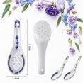thumbnail image 2 of 8 Pieces Ceramics Soup Spoons Chinese Style Blue And White Porcelain Pattern Spoons Flatware, 2 of 4