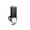 Black, variant on Ikohbadg Bathroom Bathroom Wall Mounted Soap Dispenser Bathroom Kitchen Home Single Hanging Shower Gel Box Bottle