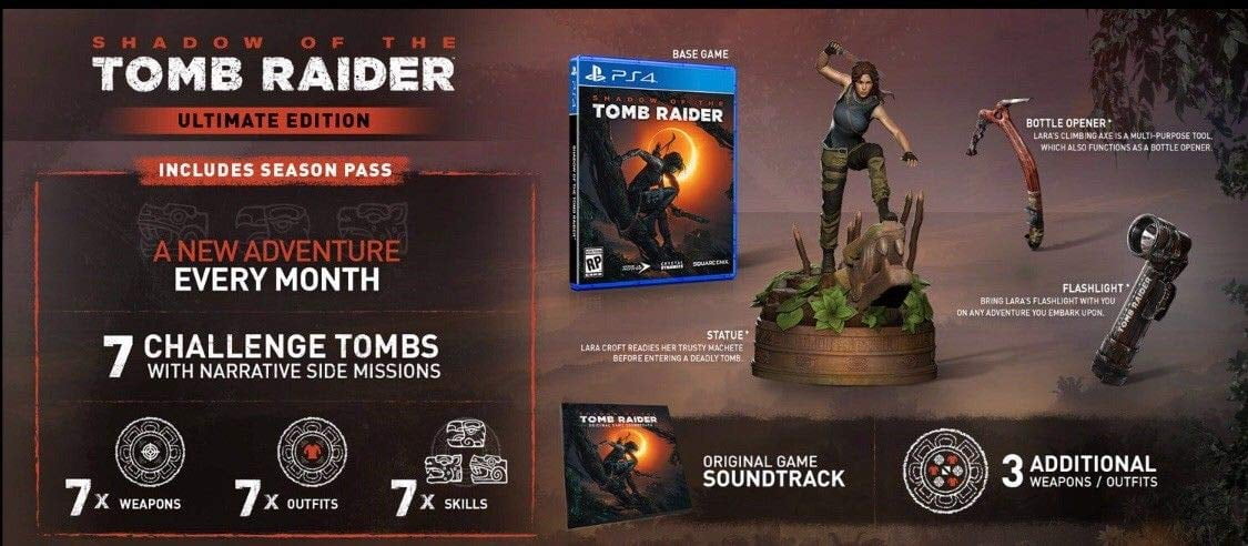 shadow of the tomb raider definitive edition ps4 gamestop shadow of the tomb raider definitive edition ps4 gamestop