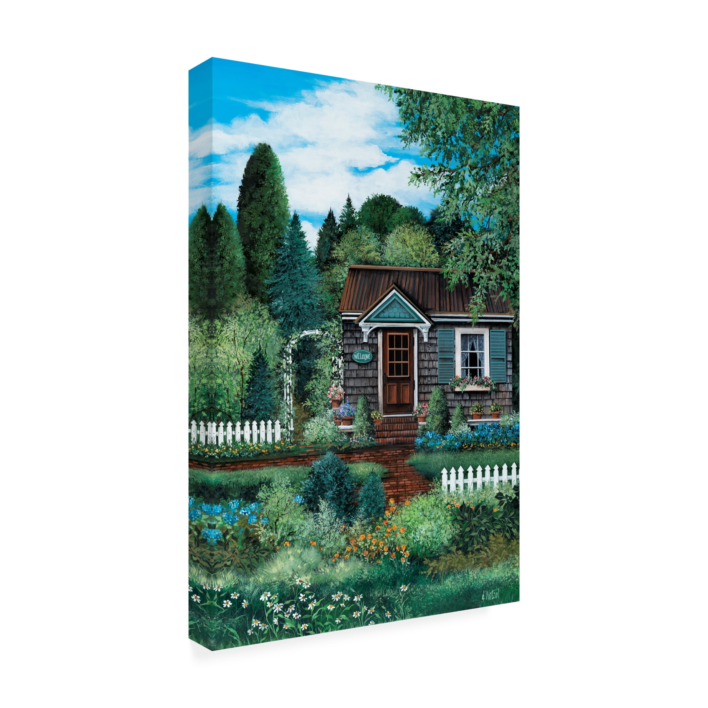 Debbi Wetzel 'She Shed' Canvas Art