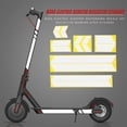 thumbnail image 2 of Tira de advertencia Etiqueta engomada del reflector de la vespa Pegatinas reflectantes de tira de PVC de advertencia de conducción nocturna FLhrweasw Nuevo, 2 of 6