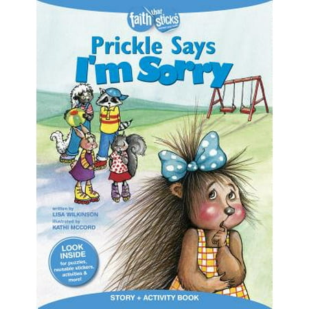 Prickle Says I'm Sorry Story + Activity Book