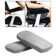 thumbnail image 4 of Almohadillas de espuma viscoelástica para reposabrazos de silla de oficina, cojín para codos y antebrazos, presión gris, 4 of 8