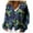 Green, variant on Kaondbfi Women's Sweater Coat, Casual Fashion Single Breasted Plaid Printed Long Sleeved Cardigan Loose V Neck Jacket Winter Clothing for Women