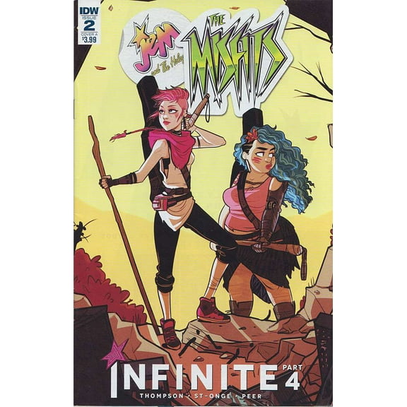 Jem and the Holograms: The Misfits: Infinite #2A VF ; IDW Comic Book