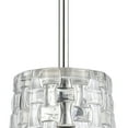 thumbnail image 3 of Elk Home 5-Inch Wide Lightweave Pendant, Traditional, Polished Nickel, 3 of 5