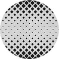 thumbnail image 1 of Ahgly Company Indoor Round Patterned Ash Gray Area Rugs, 6' Round, 1 of 1