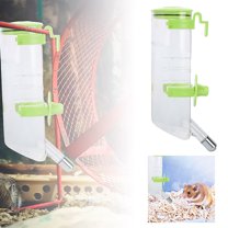 No Hanging Pet Water Bottle - Leak-Proof Automatic Water Dispenser for Dog Crate, Cat Cage & Small Animals (Rabbit/Hamster) - Top Fill Design with Chew-Resistant Spout