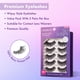 thumbnail image 2 of Pestañas postizas i-Envy So Wispy, 5 pares de cabello 100% humano, 2 of 9