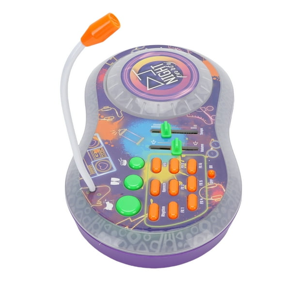 DJ Toy for Kids, Safe DJ Party Mixer Turntable Toy Phone Connecting for Children