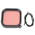 thumbnail image 3 of Filtres de Plongée, Filtres d'Objectif de Plongée Colorés HD Quadrate pour Photographie sous-Marine Rose, Violet, Rouge, 3 of 8