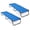 Blue, variant on BOBOKY Folding Camping Cot, Portable Camping Bed with Steel Frame, Elevated Travel Military Portable Cots Bed for Adults Kids, Indoor Outdoor Foldable Sleeping Cot for Nap, Beach, Hiking, Camping