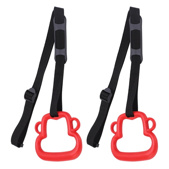 Anillo de gimnasia para niños, 1 par de anillos de gimnasia para niños, anillo de gimnasia para niños, anillos de dominadas para ejercicio, los mejores de su clase