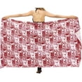thumbnail image 3 of HAPPY BAY Women's Tie up Beach Sarong Long Pareo Wrap Skirt One Size Red_Q228, 3 of 4