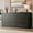 Black, variant on 9 Drawer Dresser for Bedroom, Wide Modern Chest of Drawers, Large Wood Dresser Wooden Storage Organizer for Living Room, Hallway Entryway, White