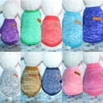 thumbnail image 3 of TELOLY Dog Clothes,Body-Hugging Design Dog Clothes for Small Dogs,Temperature Control Resists Cold Dog Sweatshirt,Pink,L, 3 of 4