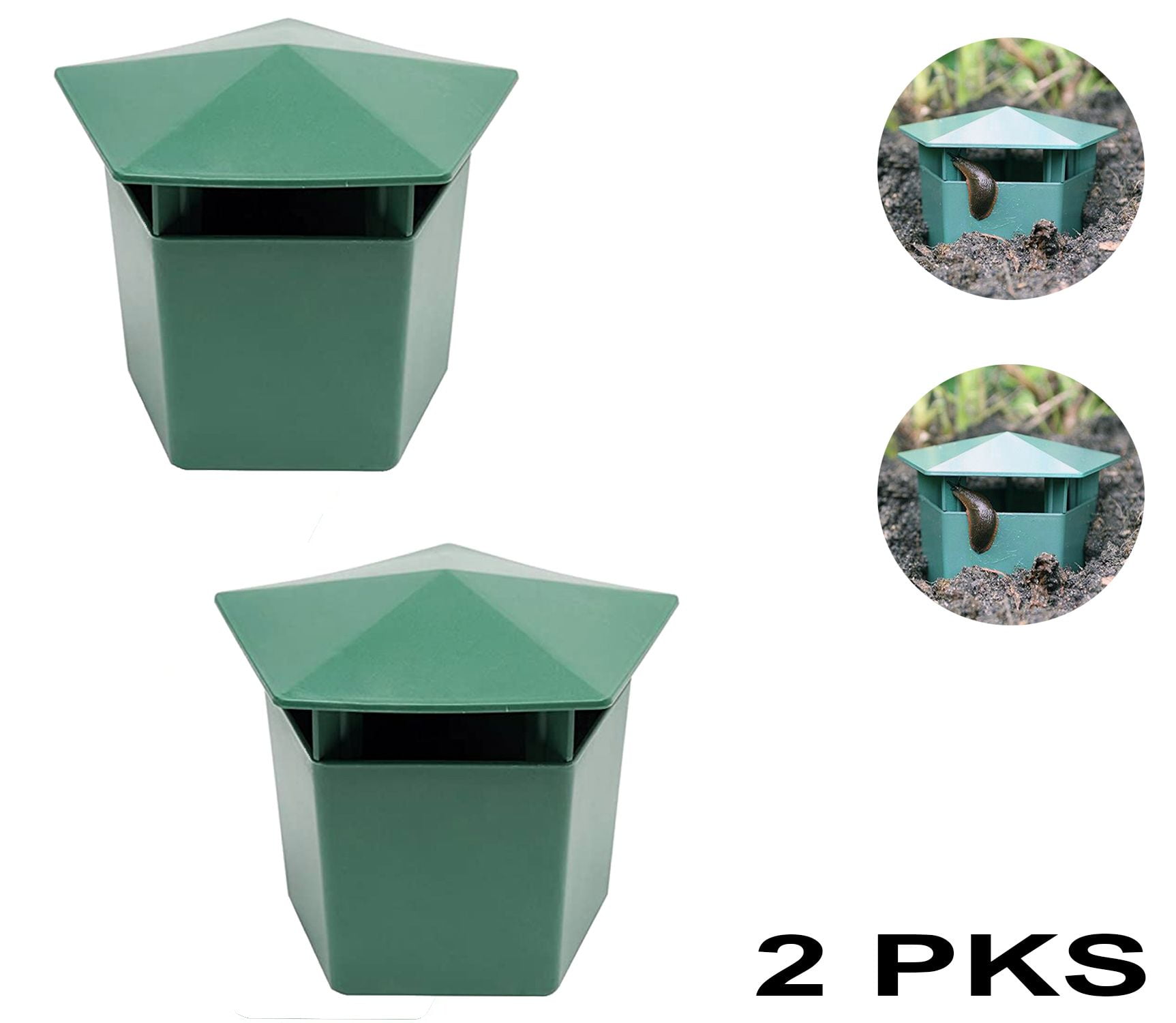 Lightsmax Snail Slug Garden Trap Bait - 2 pcs
