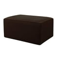 thumbnail image 2 of Otomano - Cojín para Reposapiés Almohada de Apoyo para Escritorio de Oficina, Viaje en , Automóvil, Campamento, , Adultos Café Macarena Cubierta de puf otomano, 2 of 8