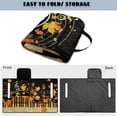 thumbnail image 5 of COEQINE Golf Cart Seat Towel Quilted Protective Cover with Carrying Handle, Universal Fit Autumn Decor, 4 Front Pockets, Fits for Most 2 Seats Club Car, Fall Piano Keyboard Maple Leaf, 5 of 8