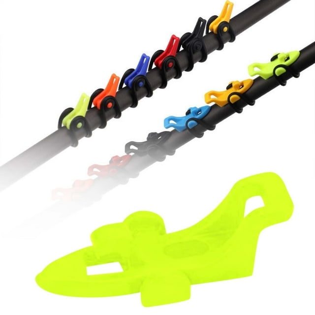 Hearth & Gear Fishing Rod Hook Holder Fish Hook Holder Fish Holder With 3 Sizes Rubber Ring Fish Hook Holder Quick Mount Holder Tip up Rig Ice Flag Replacement Strait over Tackle Saltwater Tackle