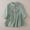 A3 Green, variant on Linen Shirts for Women Relaxed Fit Basic Tee Soft Floral Top 3/4 Length Sleeve Womens Tops Summer Tops for Women Bohemian Tops Solid Color Pullover Shirts Summer Spring Blouses M