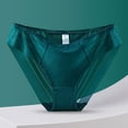 thumbnail image 2 of VONCOS Comfortable Plus Size Bikini Underwear for Women - Honeycomb Mesh Breathable, Sheer Side Panels, Moisture Wicking Seamless Panties, Nylon Spandex, Green, XL-3XL,Size 2XL, 2 of 3