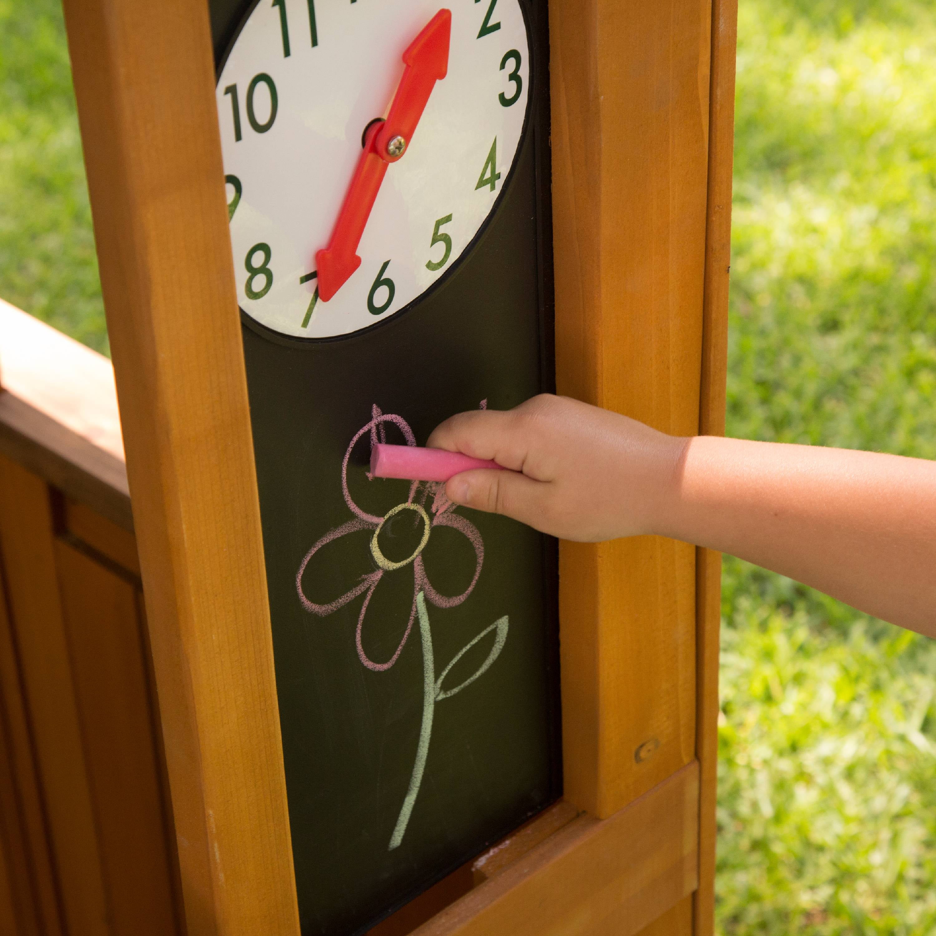 kidkraft garden view outdoor playhouse