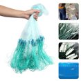 thumbnail image 1 of Fish Net, 50m Fishing Net, Fishing Cast Net, Lightweight Durable For Freshwater Saltwater 3 Finger,4 Finger, 1 of 8