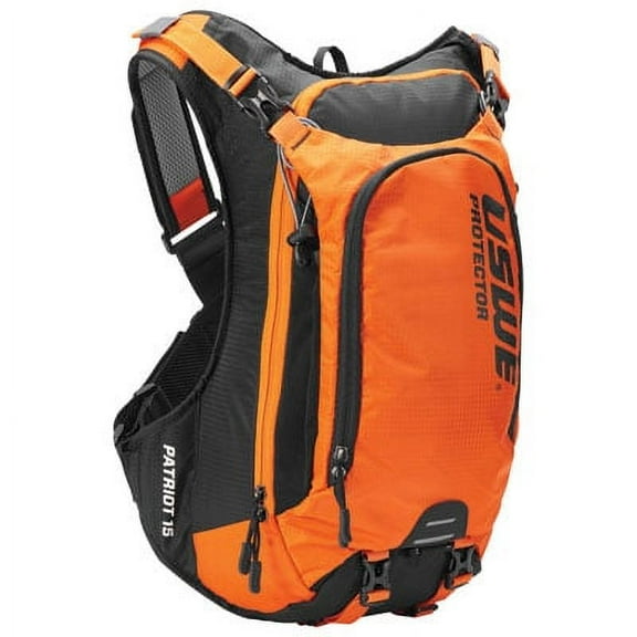 Uswe 2150715 Patriot Series Backpack - Orange/Black
