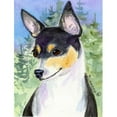 thumbnail image 1 of 28 x 40 Po. Fox Terrier Drapeau Toile, Taille Maison, 1 of 1